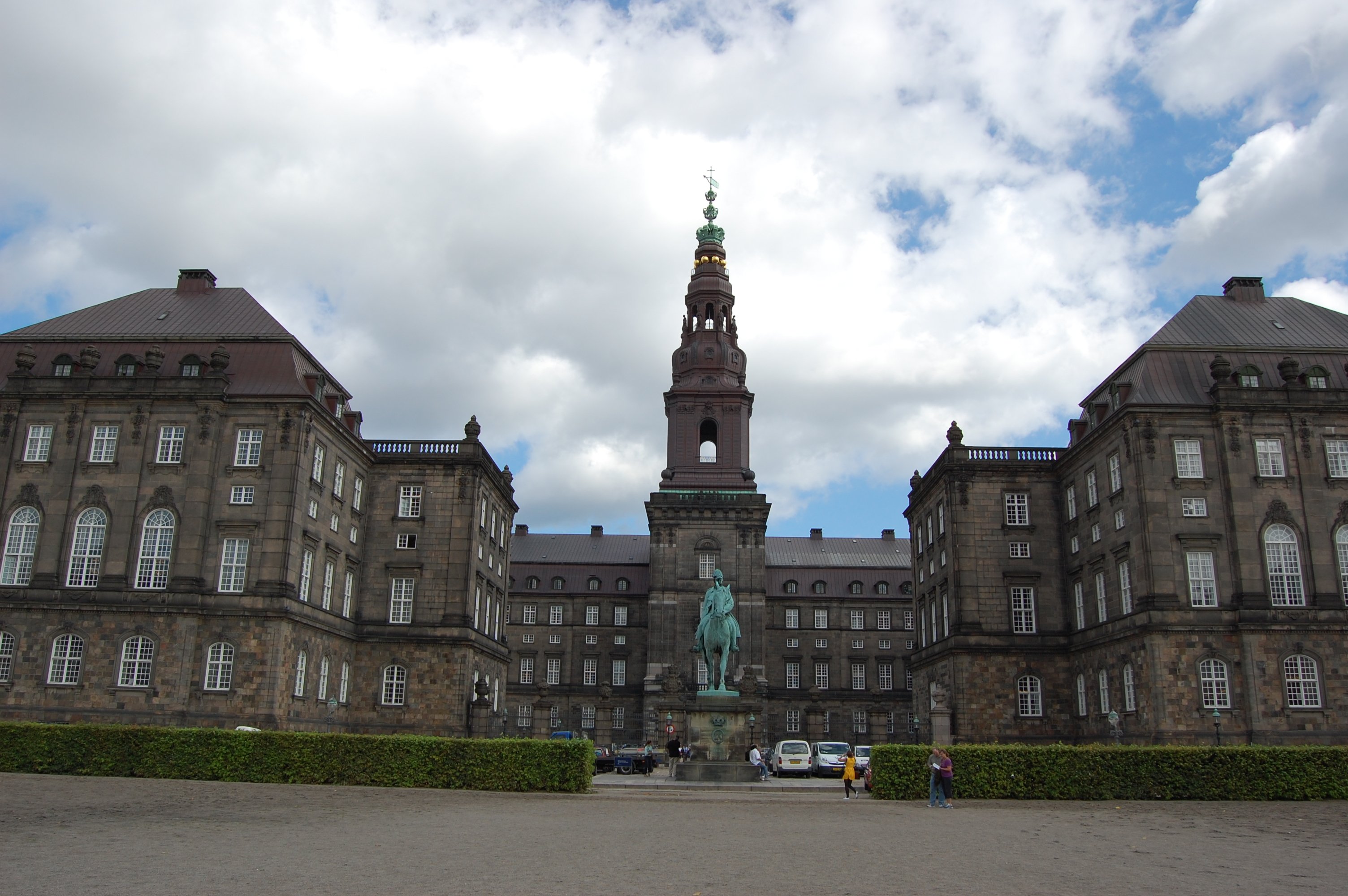 Christiansborg Palace from other side