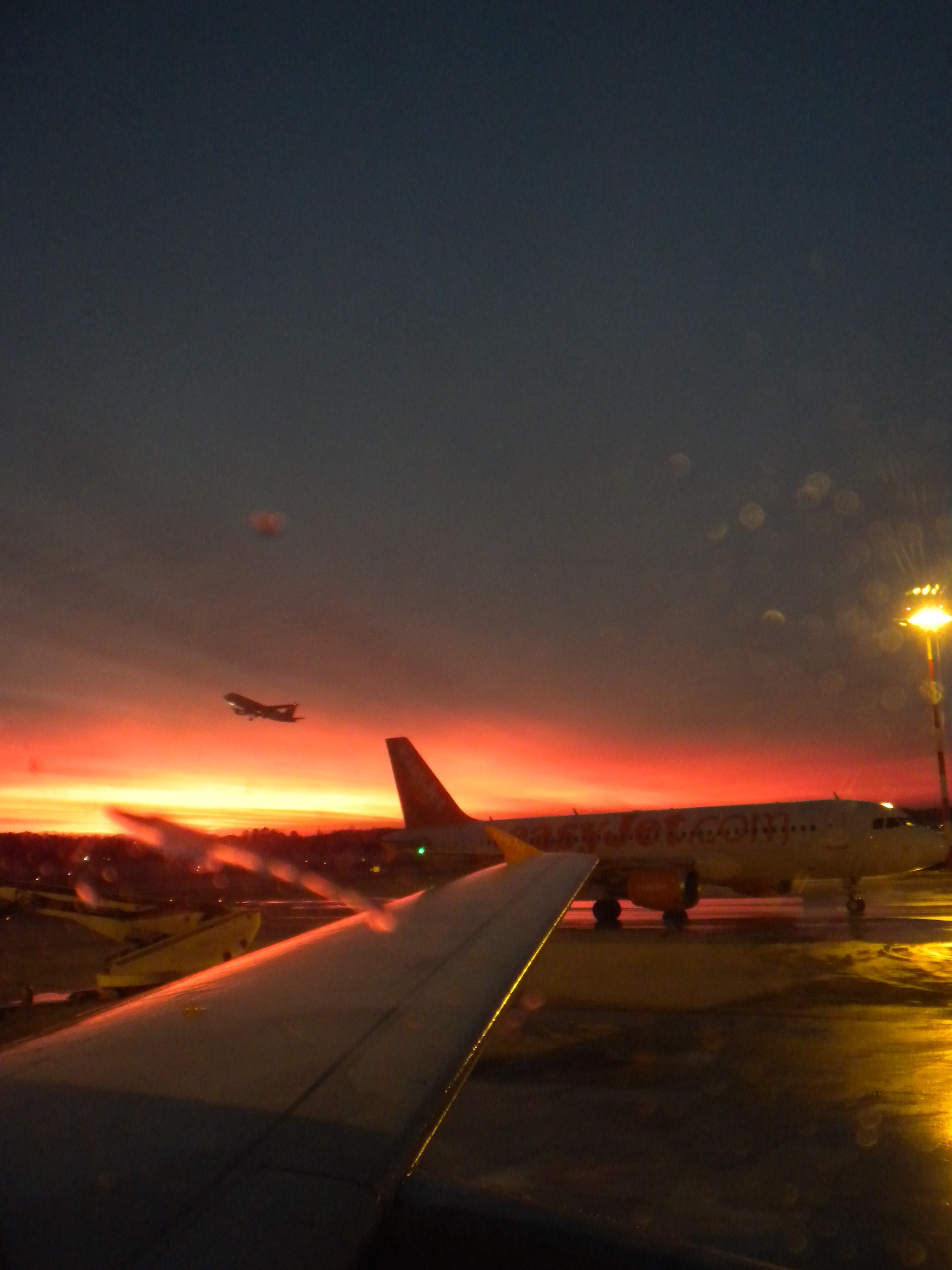 Early Morning Flight from Milan